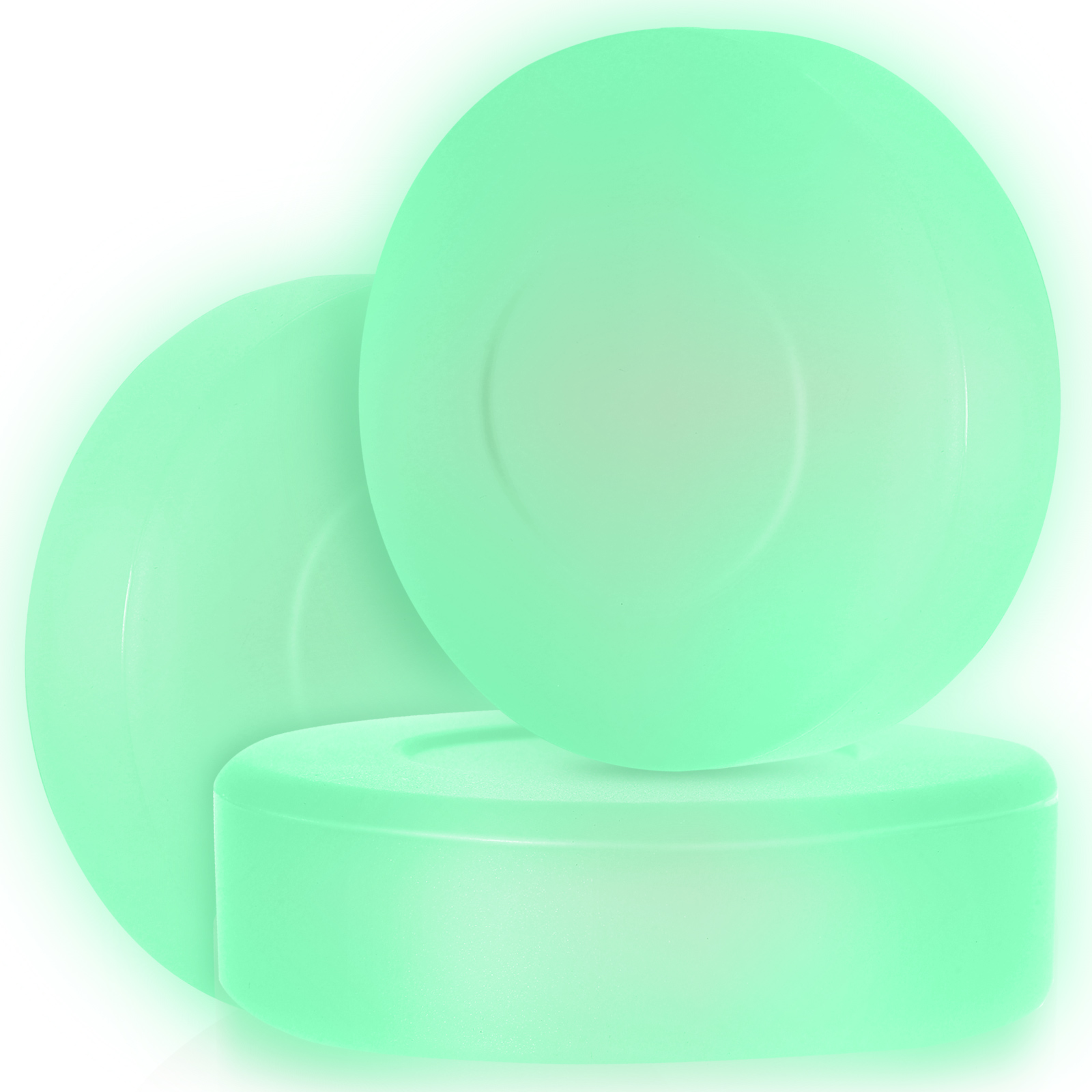 Hockey Ice Sports Glowing Ice Hockey Practice Glow-In-The-Dark Roller Skating Game Supplies Portable Street Ice Hockey smile