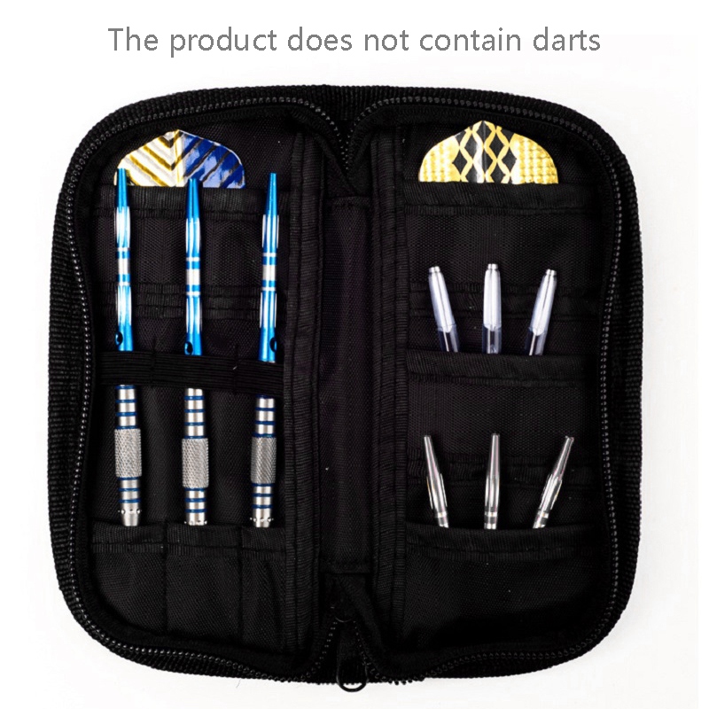 1 Piece Dart Box Professional Darts Flights Soft Tips Accessories Holder Storage Carry Bag Zipper Case Replacement Bag