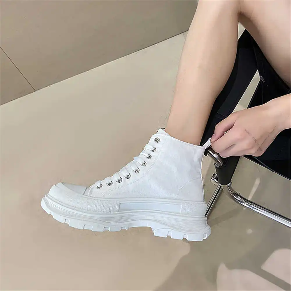 Thick Heeled Super Big Size Womans Running Shoes Pink Boots Womans High Sneakers 48 Sport Basket 2024 Everything Releases