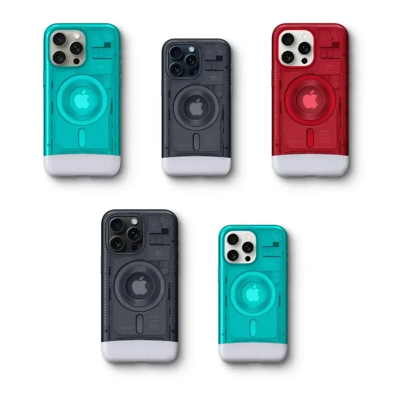 Spigen Classic C1 (MagFit) Magsafe Phone Case For iPhone 13 14 15 Pro Max For iPhone 15Pro Series New anti fall protective shell