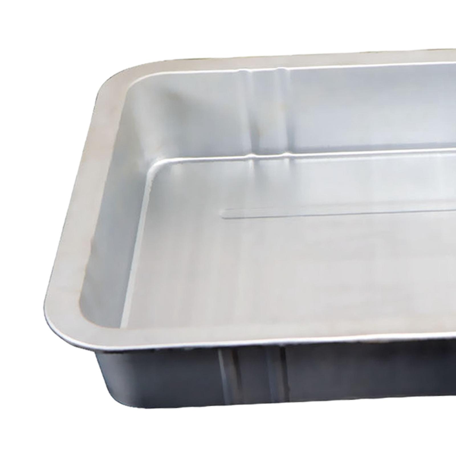 Oil Drain Pan Heavy Duty Practical Durable Waste Engine Oil Collector Oil Change Pan for Motorbike Truck Vehicle Supplies