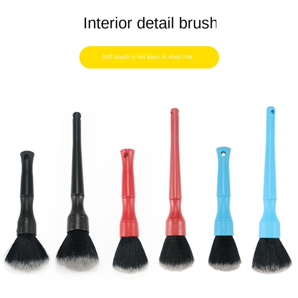 Detailing Brush Auto Car Wash Accessories Car Cleaning Tools Car ddmysmile Detailing Kit Vehicle Interior Air Conditioner Supplies Smile