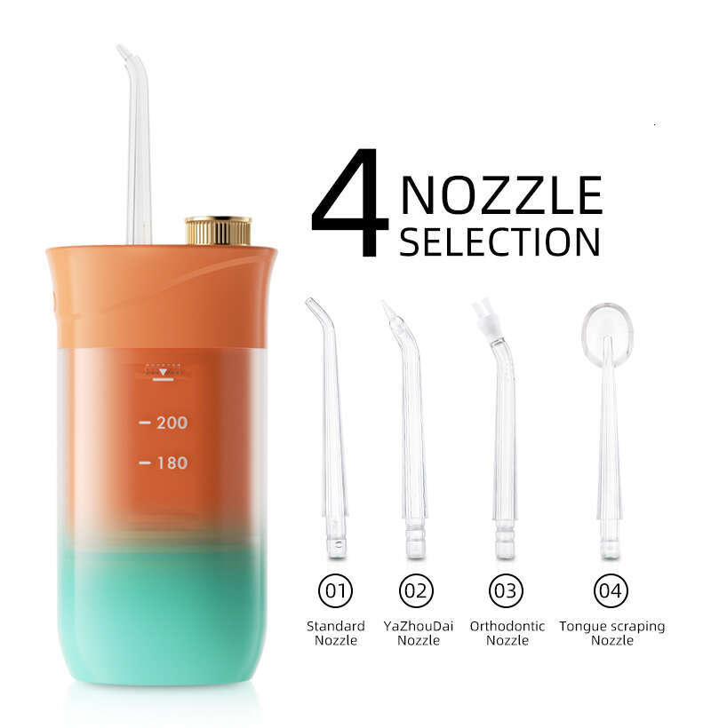 shanshi adult water pulsing oral irrigator IPX7 Waterproof sser USB Rechargeable Water Dental Pic Oral Irrigator for Cleaning