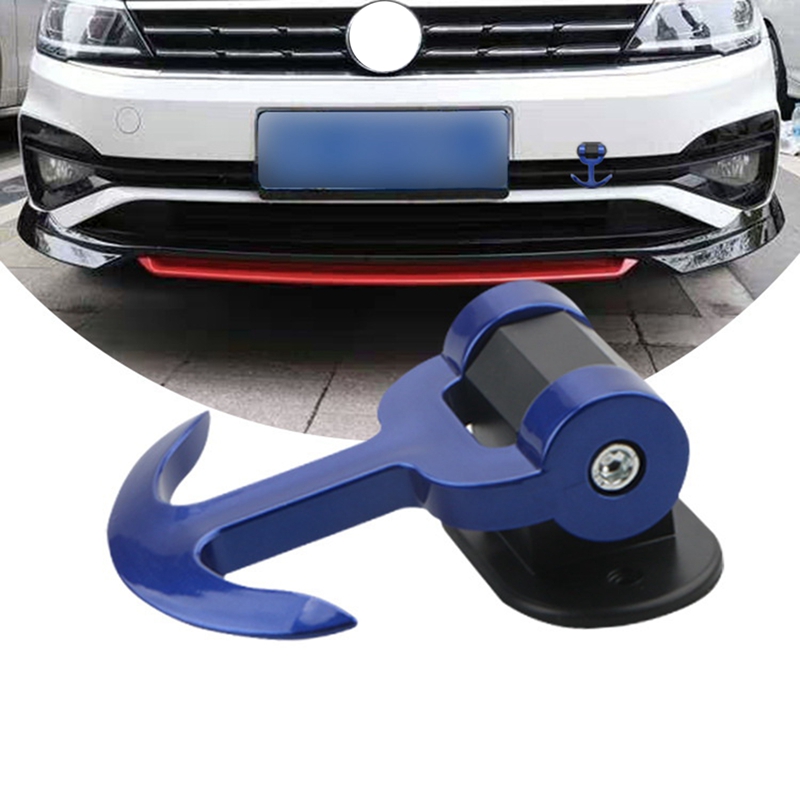 Racing Hook Car Trailer Auto Front Rear Bumper ddmysmile Towing Hook T-Adhesive Trailer Hitch Auto Accessories Smile