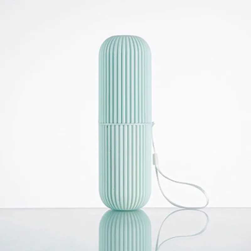 Toothbrush Sanitizer Creative Travel Mouthwash Cup Multifunction Toothbrush Toothpaste Dust-proof Seal Sterile Portable Storage Toothbrush Cup E0872 2