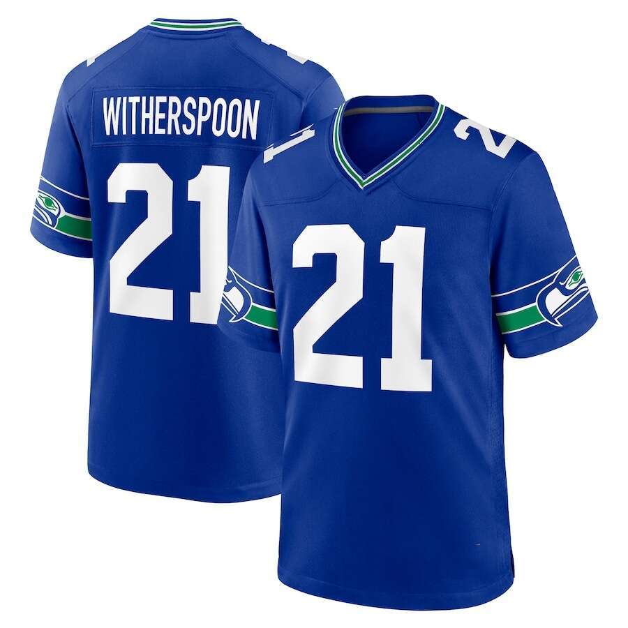 2025 Custom Seattle Embroidered Jerseys Men Women Youth Metcalf Lockett Witherspoon Football Shirts