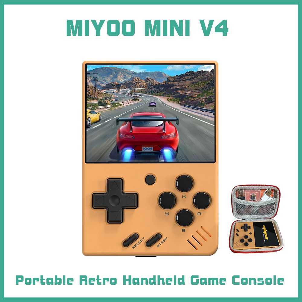 Game machine MIYOO MINI V4 PortableRetro Handheld Game Console 2.8Inch IPS Sn Video Game Consoles Linux System Classic Gaming Emator Z241113