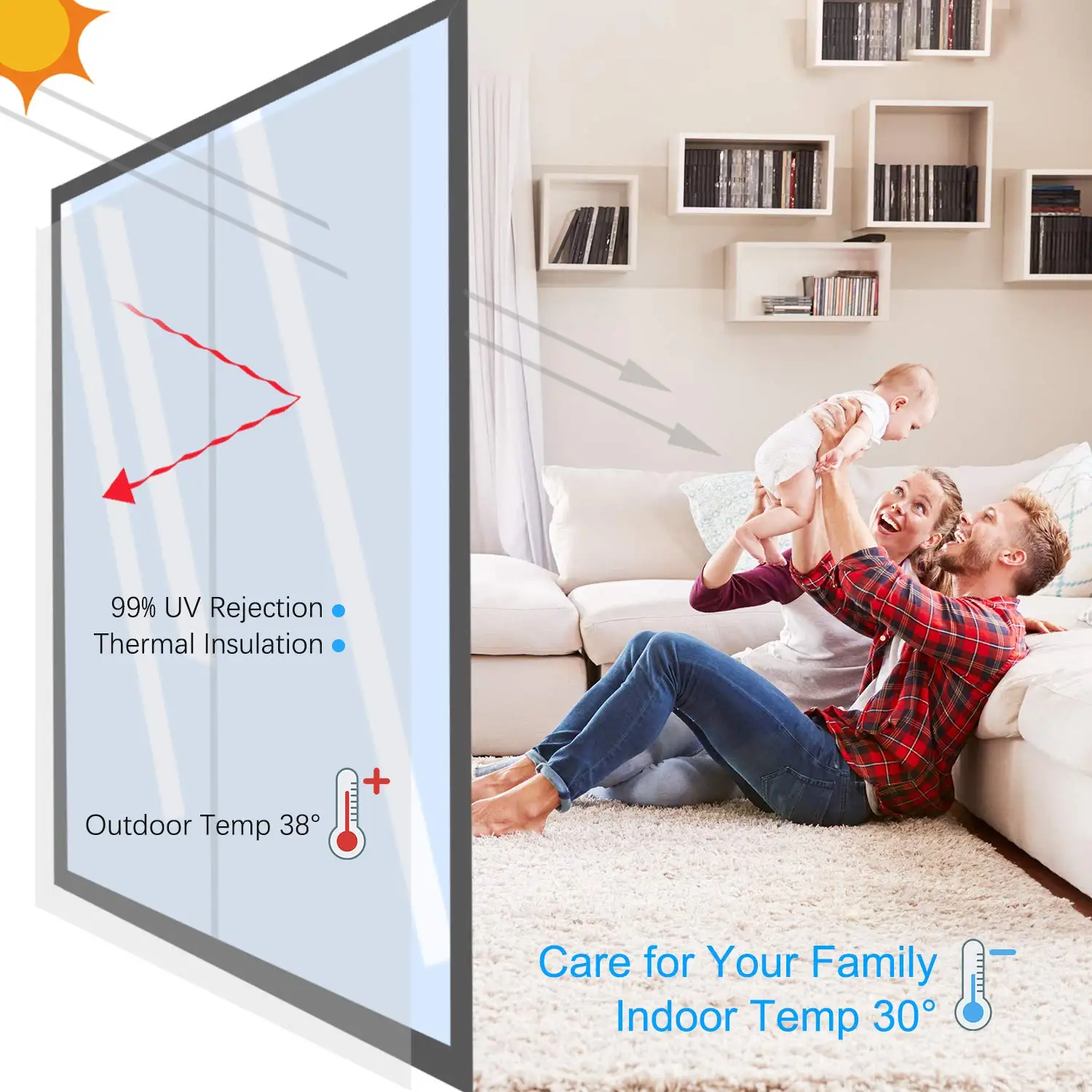 Frosted Window Film Matte Sun Black 2025 Self Adhesive Vinyl Glass new Door Stickers Opaque Privacy Window Tint For Home Office