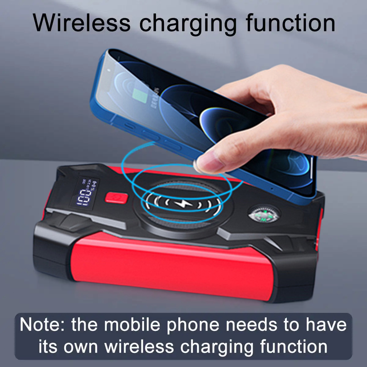 28000mAh Car Jump Starter Power Bank Car Battery Booster Portable 12V Car Starting Device for Petrol Diesel 6.0L/4.0L