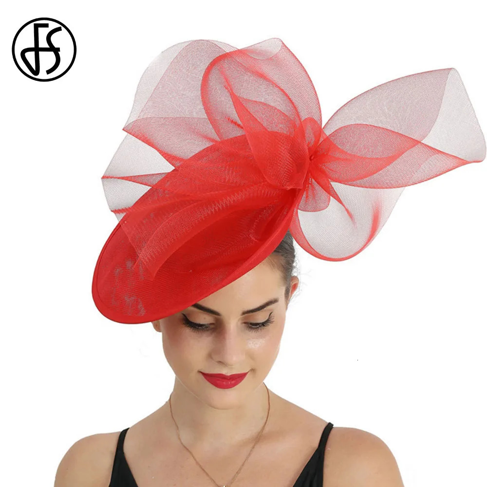 FS Fascinators Horse Racing Festival Hats For Women Pillbox Cap Wedding Church Millinery Ladies Cocktail Tea Party Dress Fedoras 240412