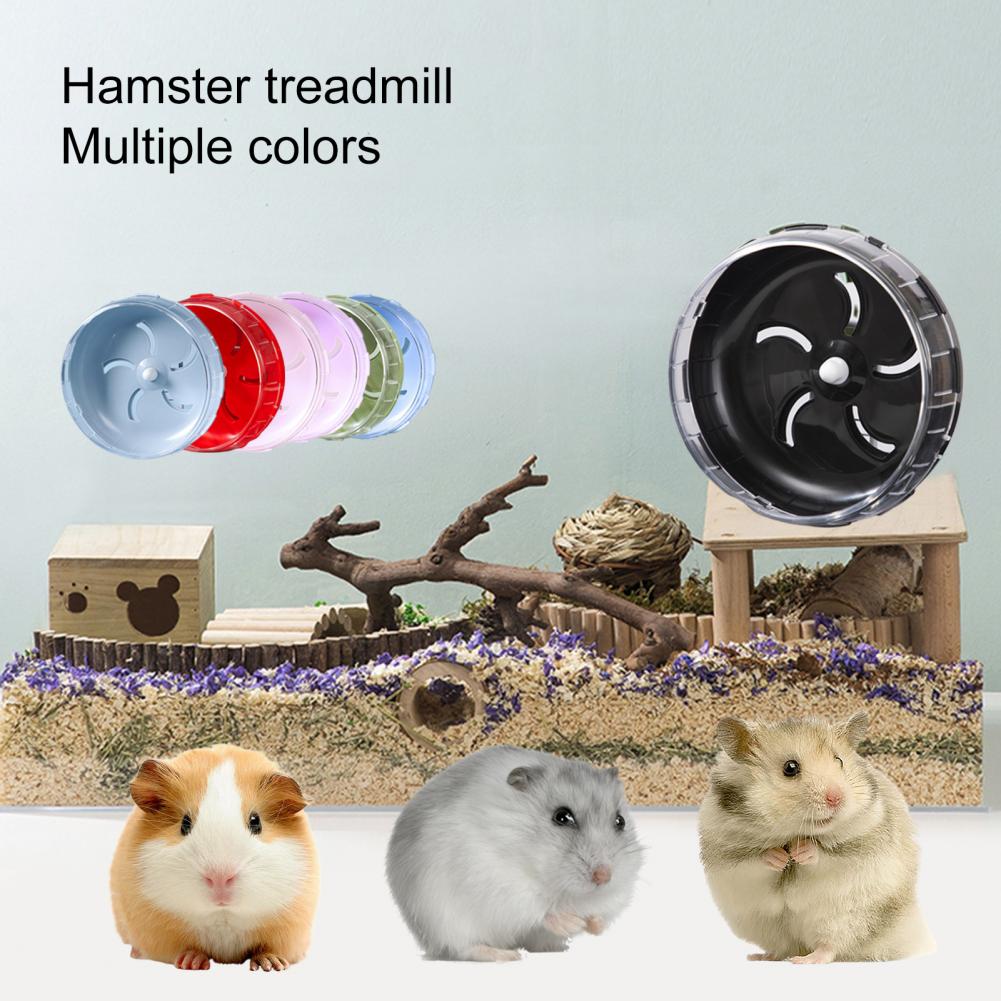 Silent PP Bite Resistant Hamster Wheel, Hamster, Guinea Pig Exercise Toy, Small Pet Toys, Pet Supplies, S-XL