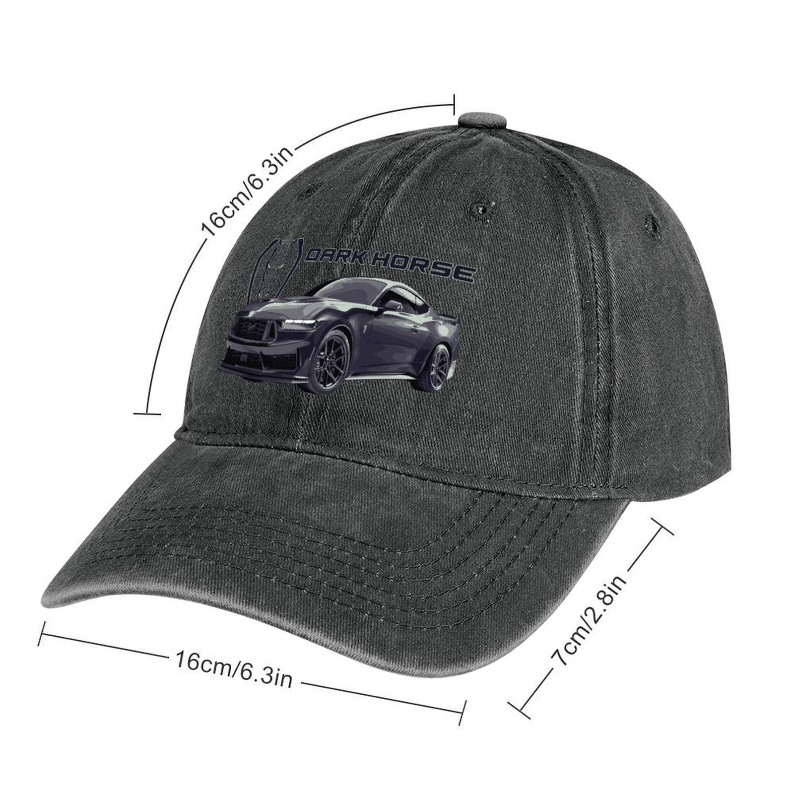 COYOTE S650 Gen 7Th Dark Horse Mustang GT 5.0L V8cap Cowboy Hat Snapback ddmysmile Cap Kids Hat Men's Women's Smile