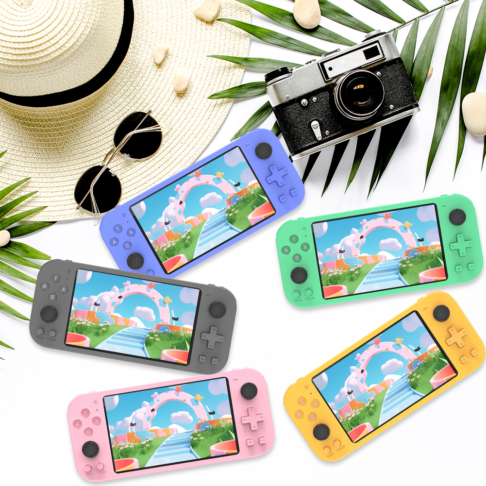 X20 MAX Handheld Game Console 8G Built in 2500 Games 5.1 Inch HD Screen Retro Video Game Console Best Gift for Kids and Adults
