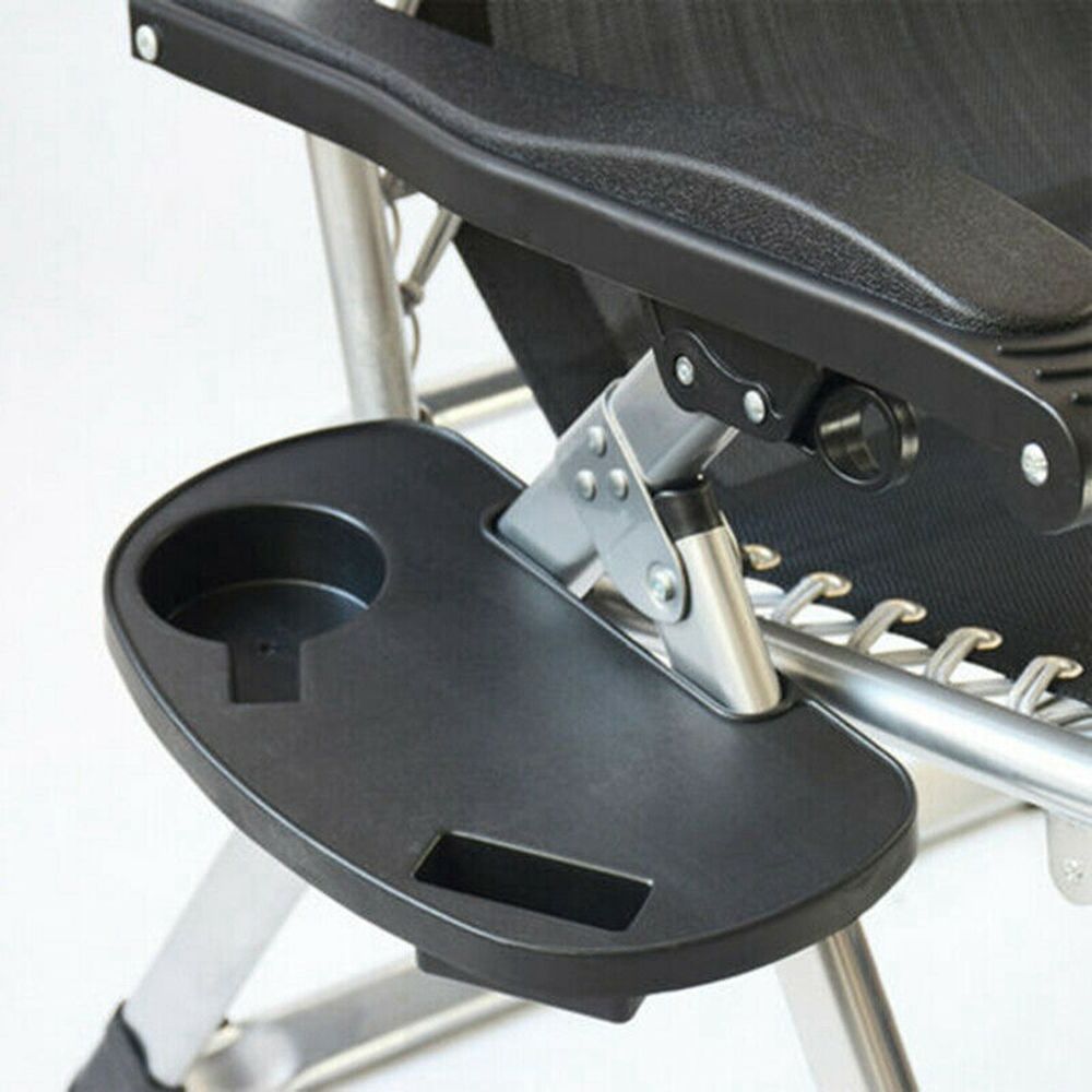 Reclining Folding Garden Gravity Recliner Tray Folding Chair Accessories Outdoor Furniture Beach Chairs Clip