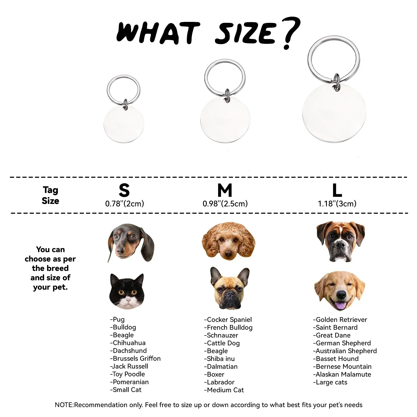 Customized Dog Collar Tag Baseball Pendant for Dog Medal Stainless Steel Personalized Name Number Kitten Puppy Accessories
