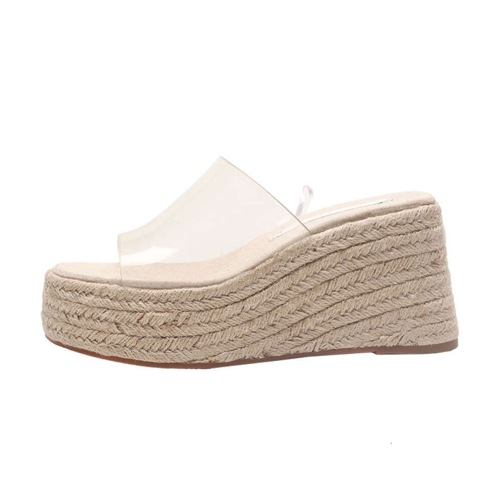 with Sloping Heels, Oversized for Women Wearing Thick Soled Sandals on the Outside ddmythur