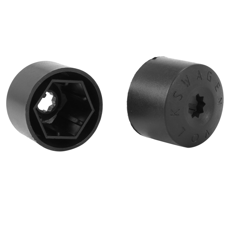20 Wheel Nut Bolt Cover Cap 17mm For V o l k s w a g e n Golf MK4 Passat Audi Beetle