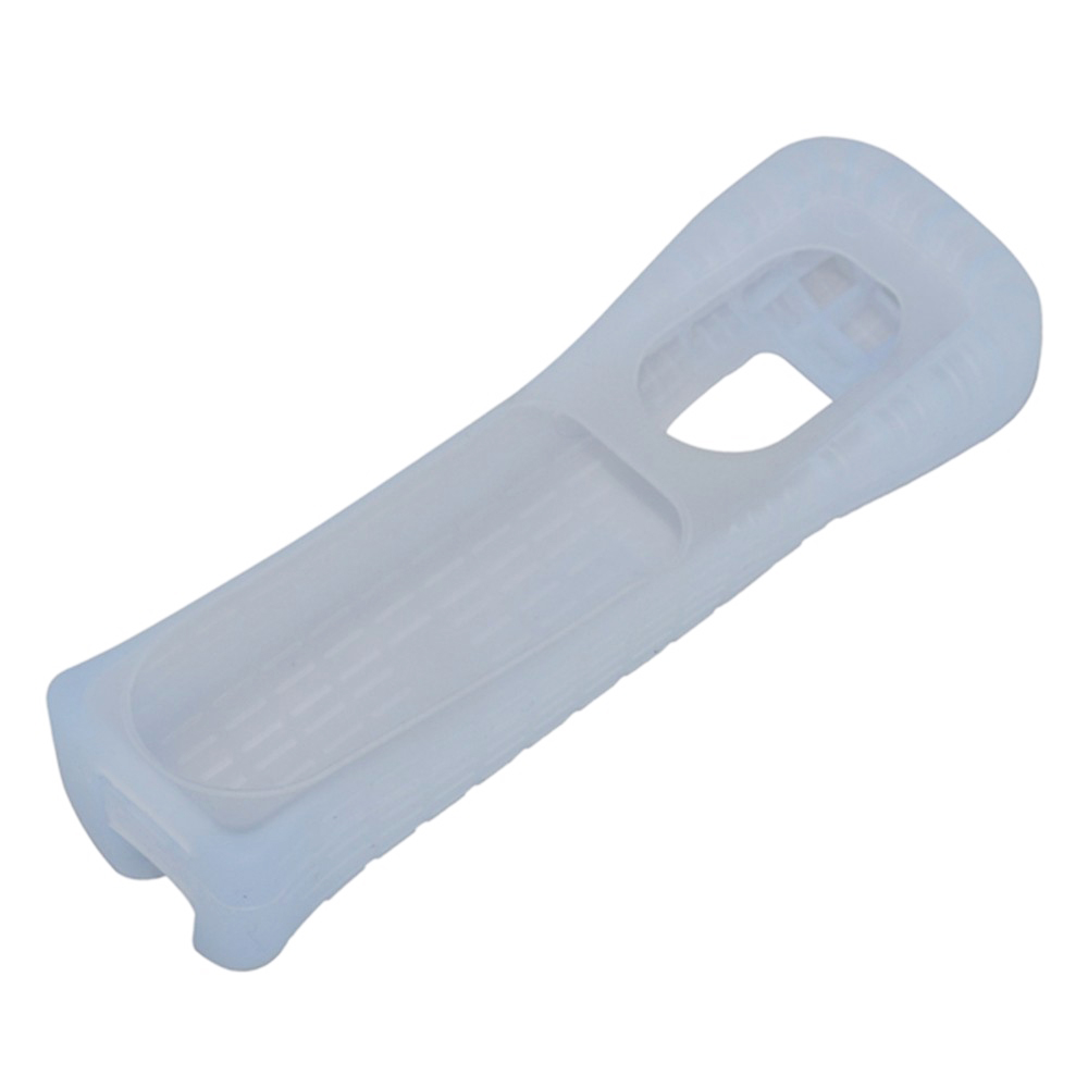 Soft Silicone Anti-slip Case Game Cover Case Protective Sleeve For Nintend Wii Remote Right Hand Controller with Wrist tether smile