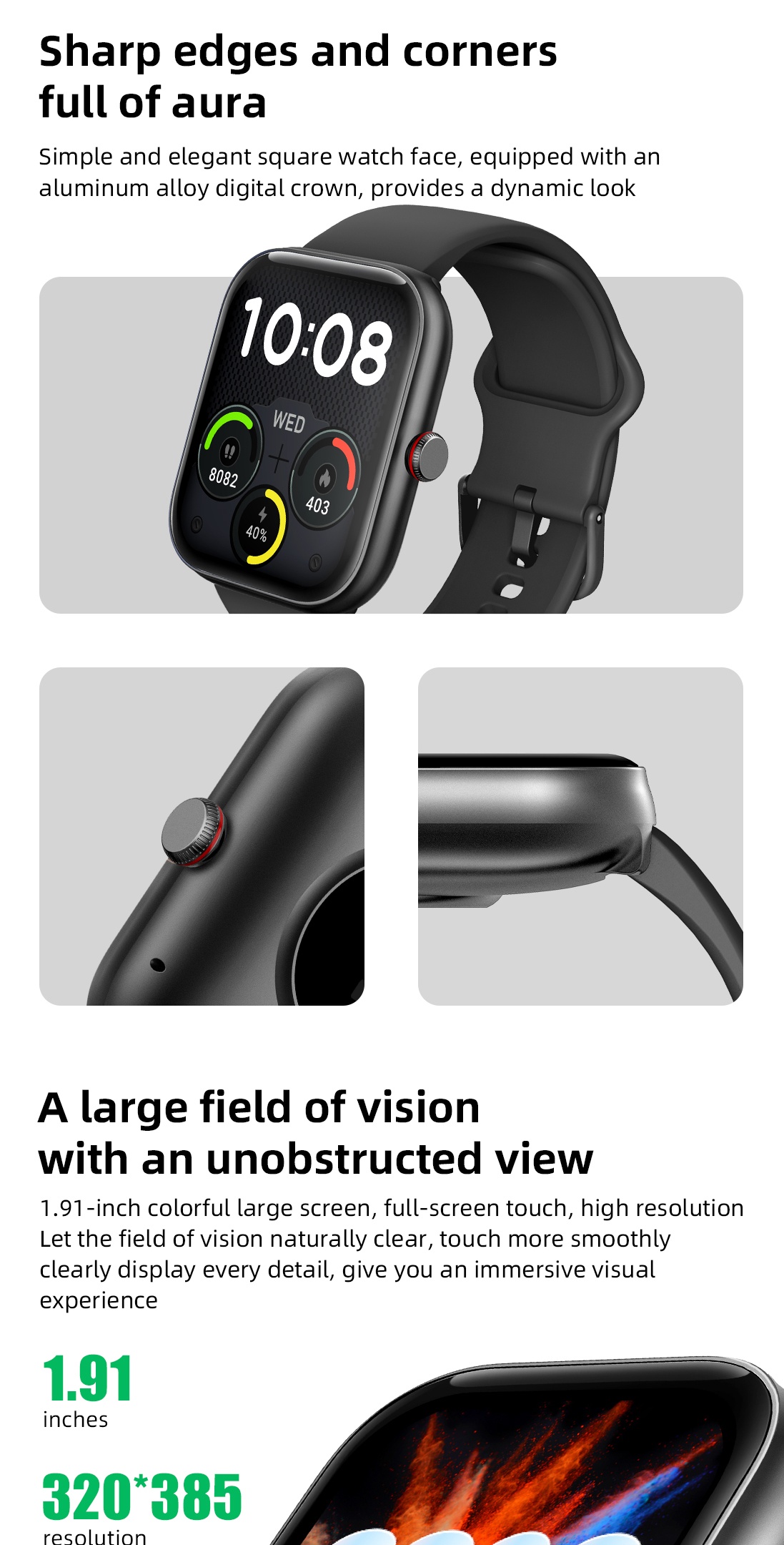 2024 TOP IDW20 ZZYSMART Smart Watches For Men Women Bluetooth Call Smartwatch Build-in Alexa 5ATM IP68 Waterproof Heart Rate smile