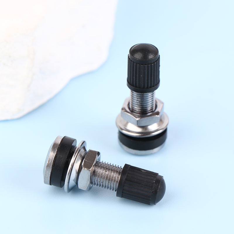 2pcs TR161-32mm Motorcycle Wheel Valve Universal Motorbike Scooter Tyre Dustcap Stem Caps Metal Car Accessories