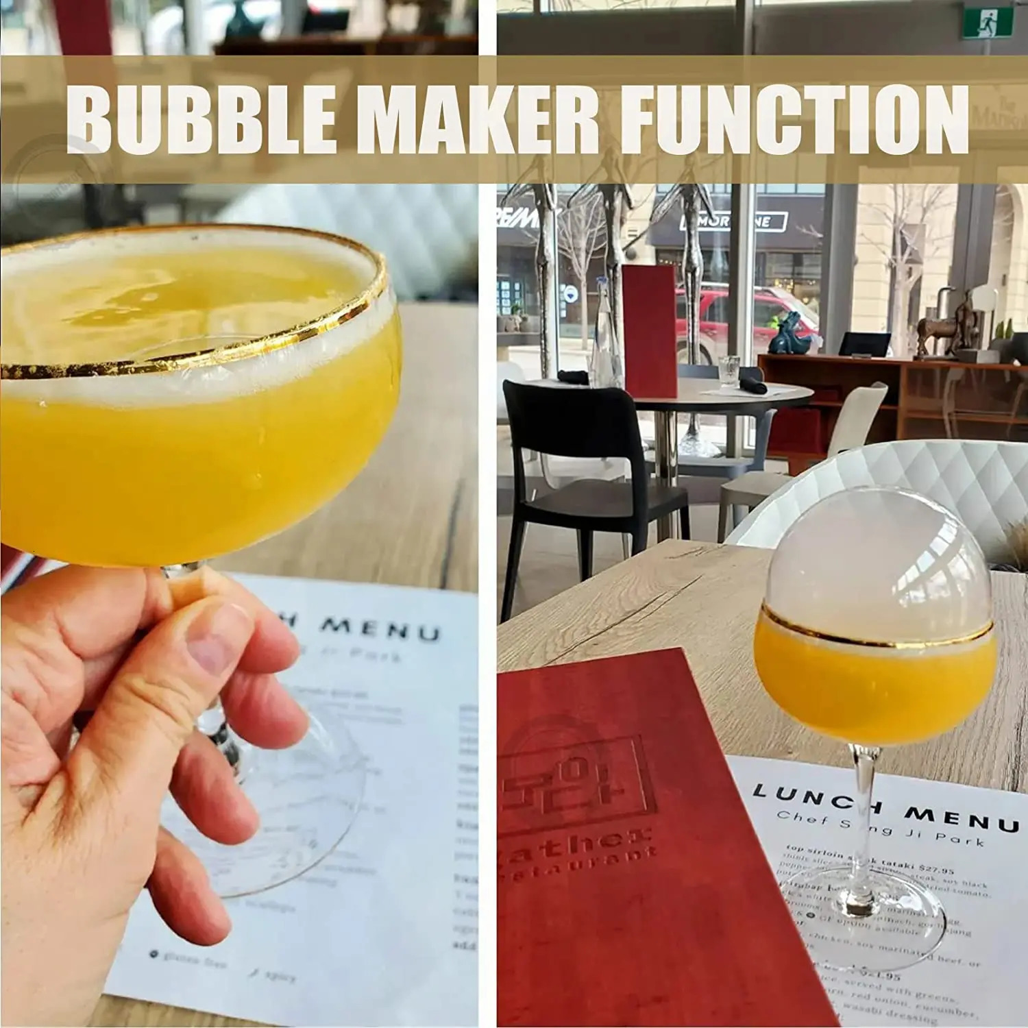 Cocktail Smoke Bubble GunSmoke Gun5Flavour Oil and Edible for Food Drink Bourbon Rum Coffee Meat Bar 241113