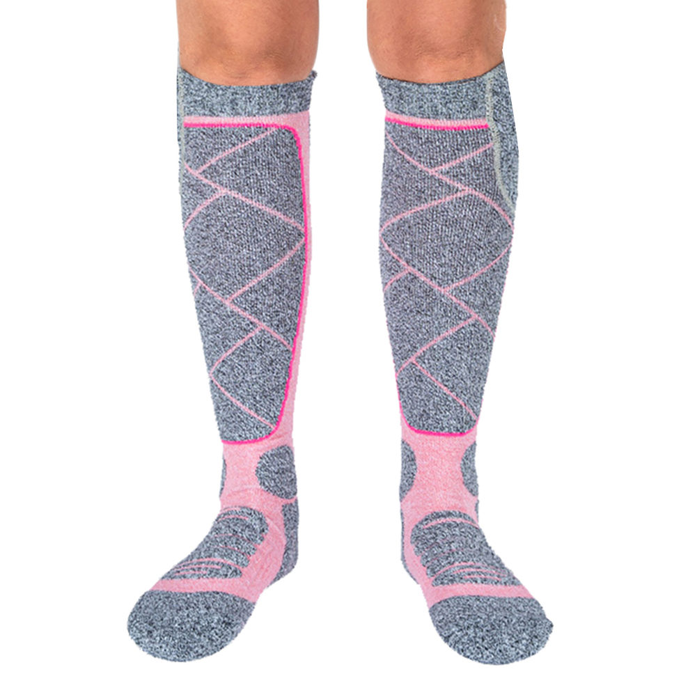 Thermal Unisex Socks Electric 3 Heating Levels Heated Sports Stockings Adjustable Fast Heating ddmysmile For Winter Skiing Cycling Smile