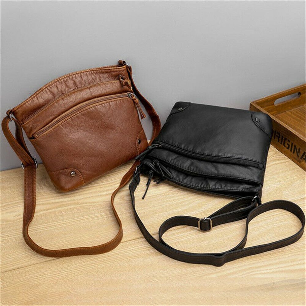 Women Shoulder Bags Handbag Crossbody Phone Purse Pack PU Leather Messenger Bag