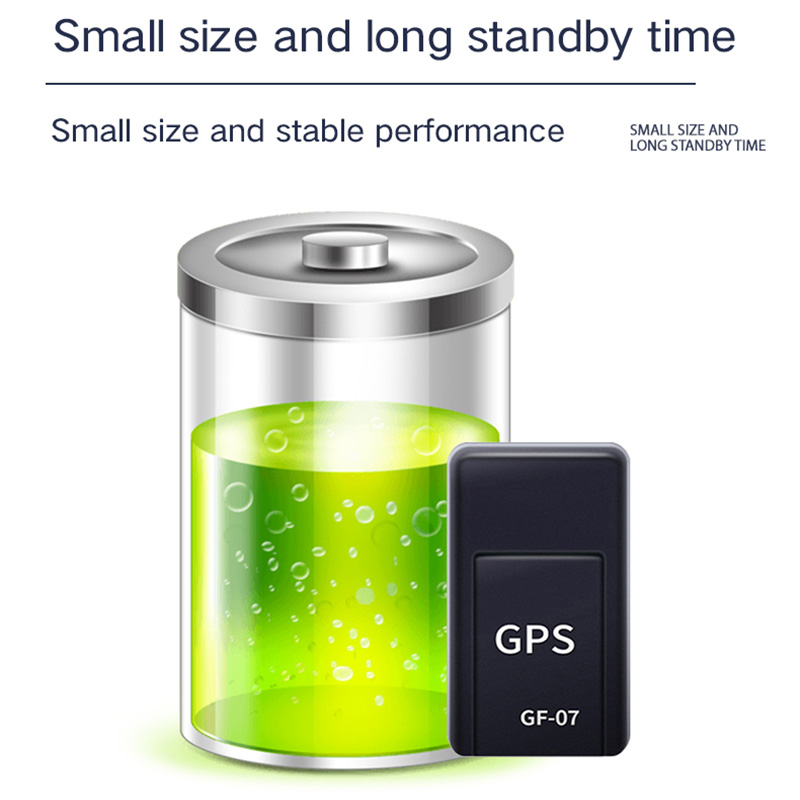 GPS Locator Small and Strong Magnetic Car Child Anti Theft Loss Booking Vehicle Tracking Instrument Car Tracking God GF07