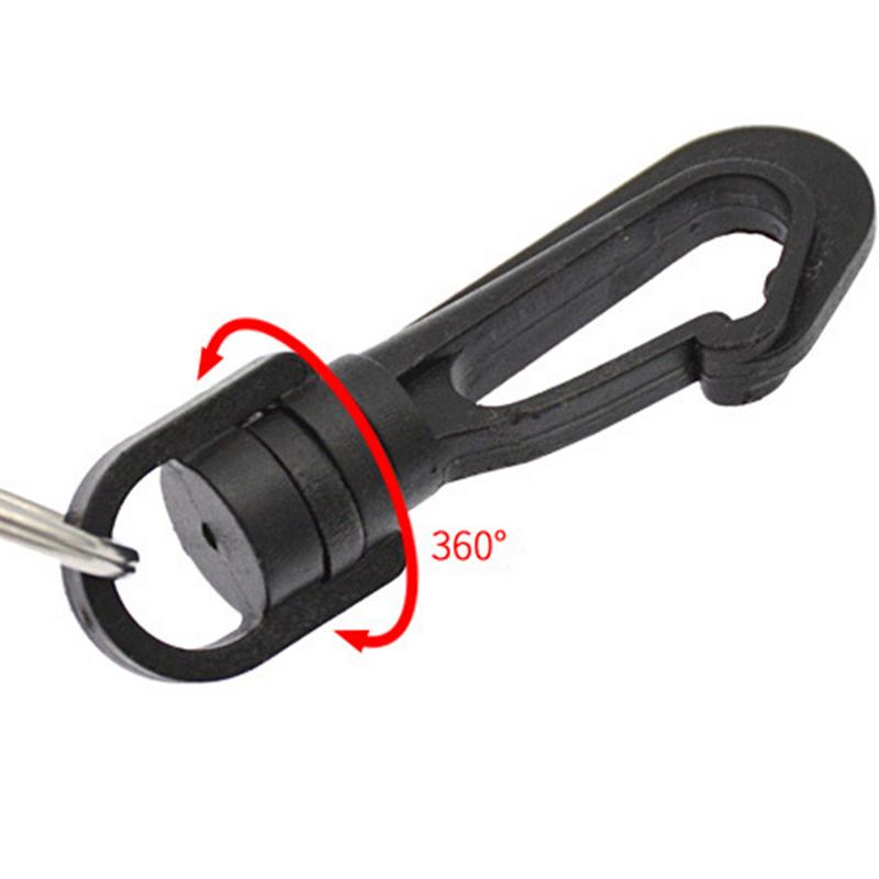 Aluminum Alloy Rattle Scuba Stick Underwater Shaker With Clip Noise Maker Signal Bell Diving Stick Underwater Communication smile