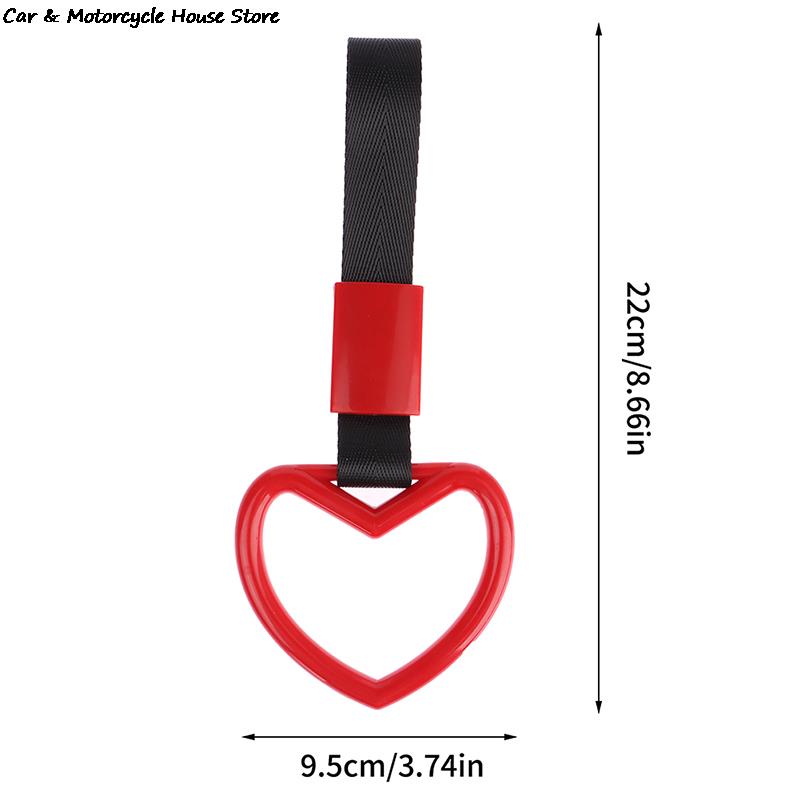 Handle Bus 1Pc Train Hand Strap Drift Charm Strap Drift Auto Accessories Car ddmysmile Styling Car Heart Straps Front Tow Hook Smile