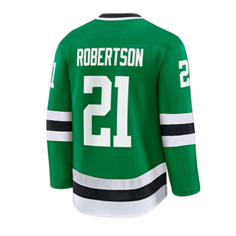 21 Jason Robertson jersey Mikko Rantanen Stars jersey Jake Oettinger Matt Duchene Jamie Benn Roope Hintz Wyatt Johnston Seguins DallasS Hockey Jerseys