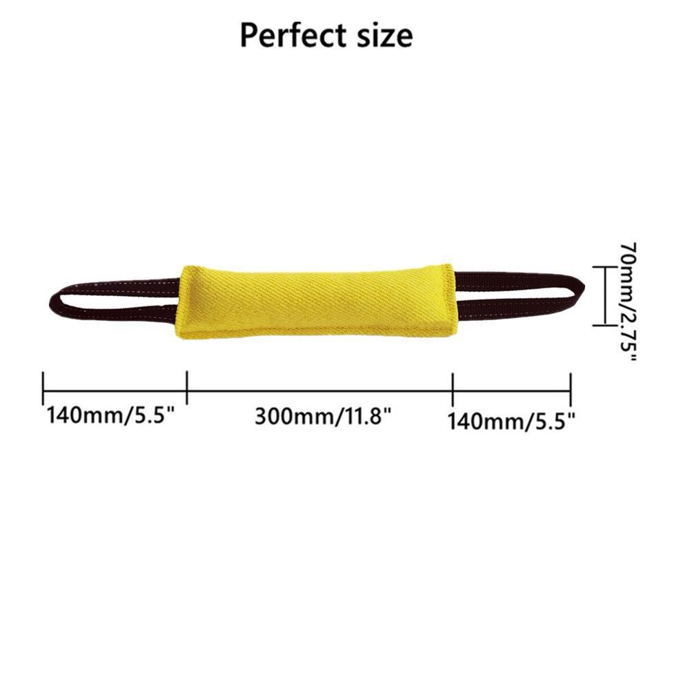 Dog Training Bite Tug Toy Young Dog Chewing Biting Arm Sleeve Schutzhund With Two Handles For Adult Dogs