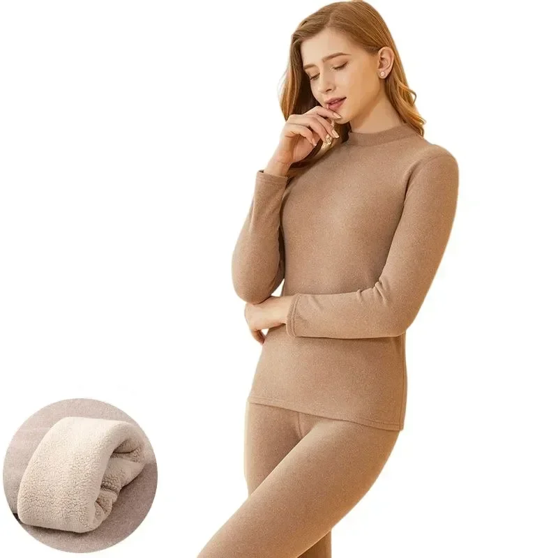 Panties 2 Layer Pieces Winter Thermal Clothing Keep Men Warm Undershirts Elastic ddmysmile First Mock-Neck Under Underwear New And Smile