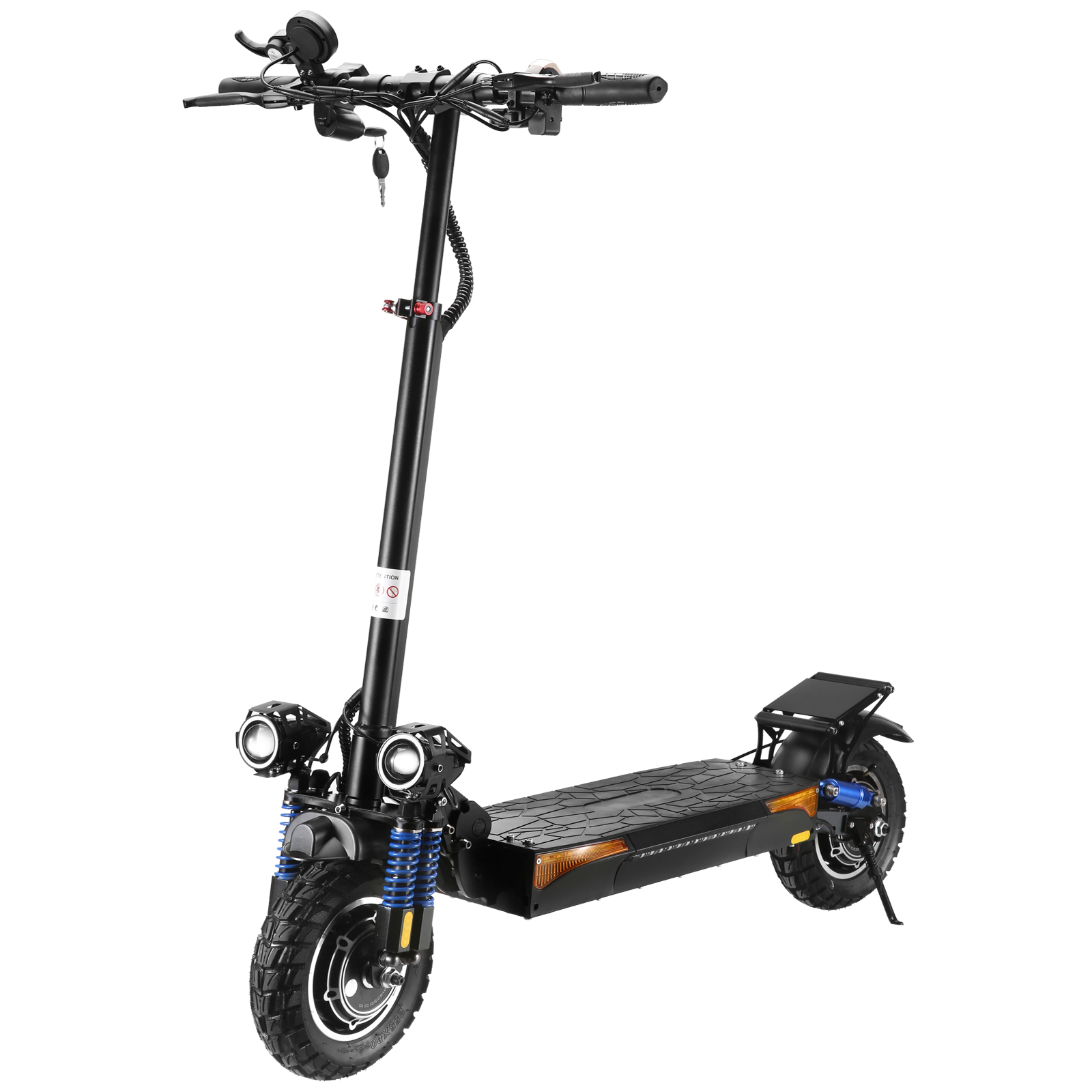 EU European Warehouse Adult E-Scooter With 1600W Dual Motors 20.8 AH Max Speed up to 45km/h Max Durance 70km Electric Scooter