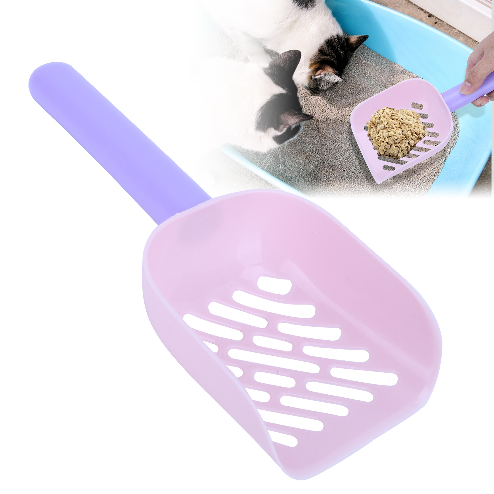 Cat Litter Shovel, Sand Litter Scoop, Pet Cleaning Tool, Toilet Feces, Cleaning Supplies