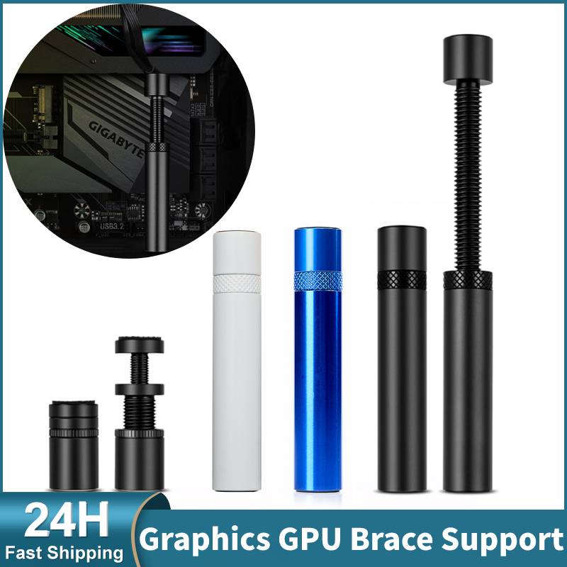 Card Sag Video Holder Bracket Vertical Telescopic Rotating GPU Stand Graphics Cards Support Stand Computer PC Case Mount Bracket smile