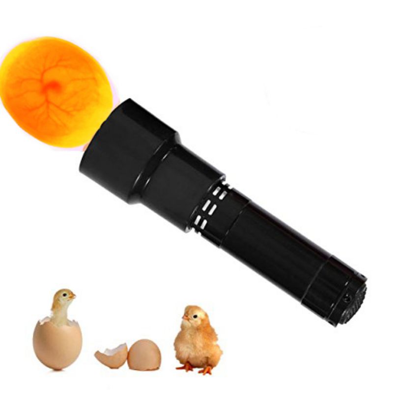 1Pcs Egg Candler Tester High Intensity Cool LED Light Candling Lamp Rechargeable For All Types Egg Broody Or Incubator Monitor
