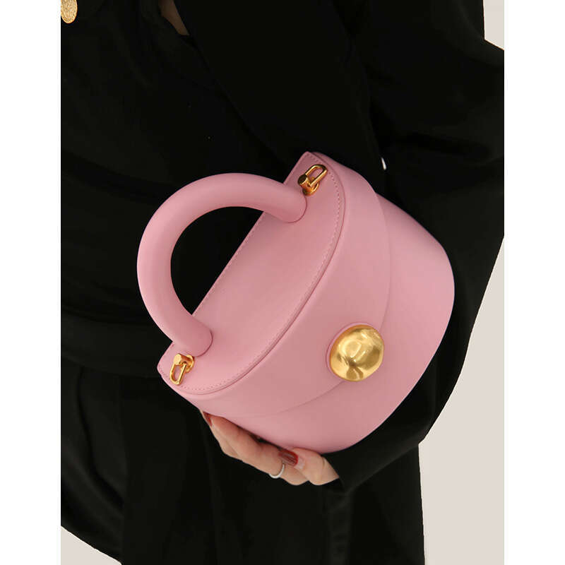 Designer Bag Handbag Women's 2024 Summer New PU Soft Face Half Round Box Bag Multi Color Versatile Bucket Bag Single Shoulder Crossbody Bag