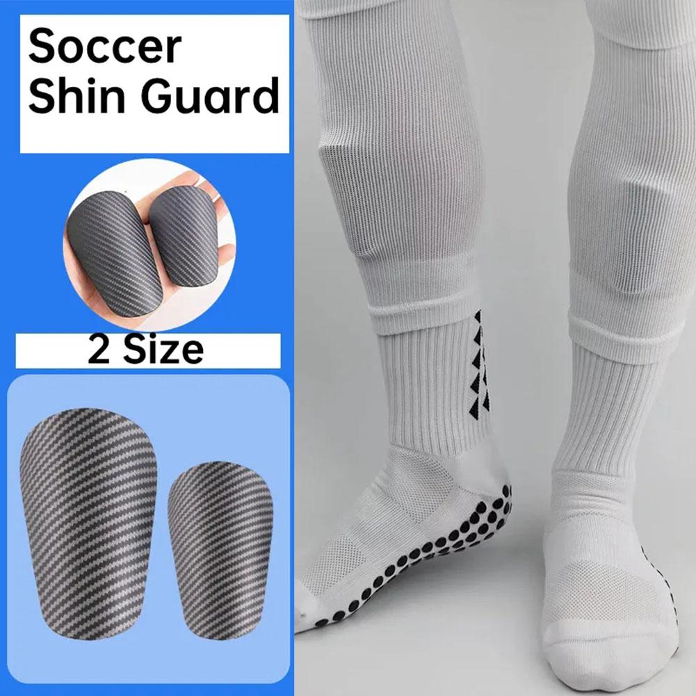 1 Pair Mini Football Shin Pad Wear-resistant Shock Shank Leg Portable Lightweight Protector Training Soccer Absorbing Board W8P5
