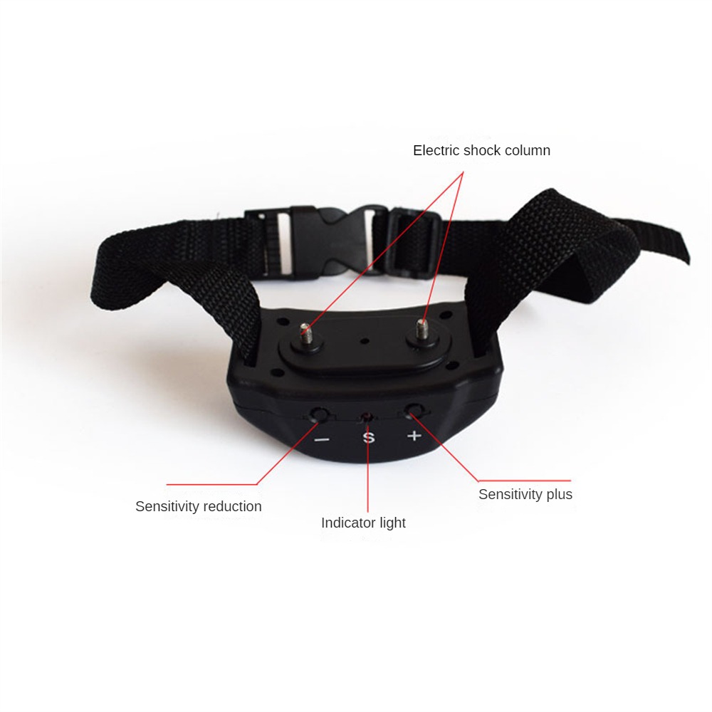 Anti-barking Training Collar Dog Bark Collar Automatic Anti Bark Dog Collar Dog Trainer Electric Shock Barking Stop Pet Supplies