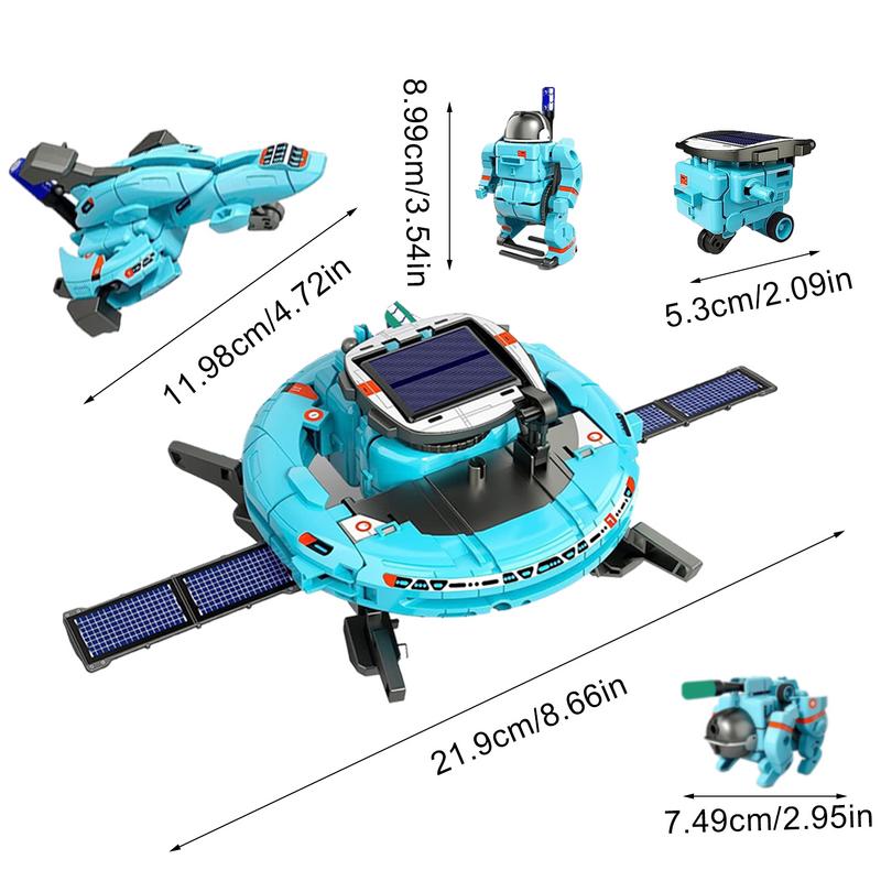 Solar Robot Kits For Kids STEM Toys Solar Robot Educational Toy Technology Science Learning Kits Gifts For Kids 8-15 Year Old