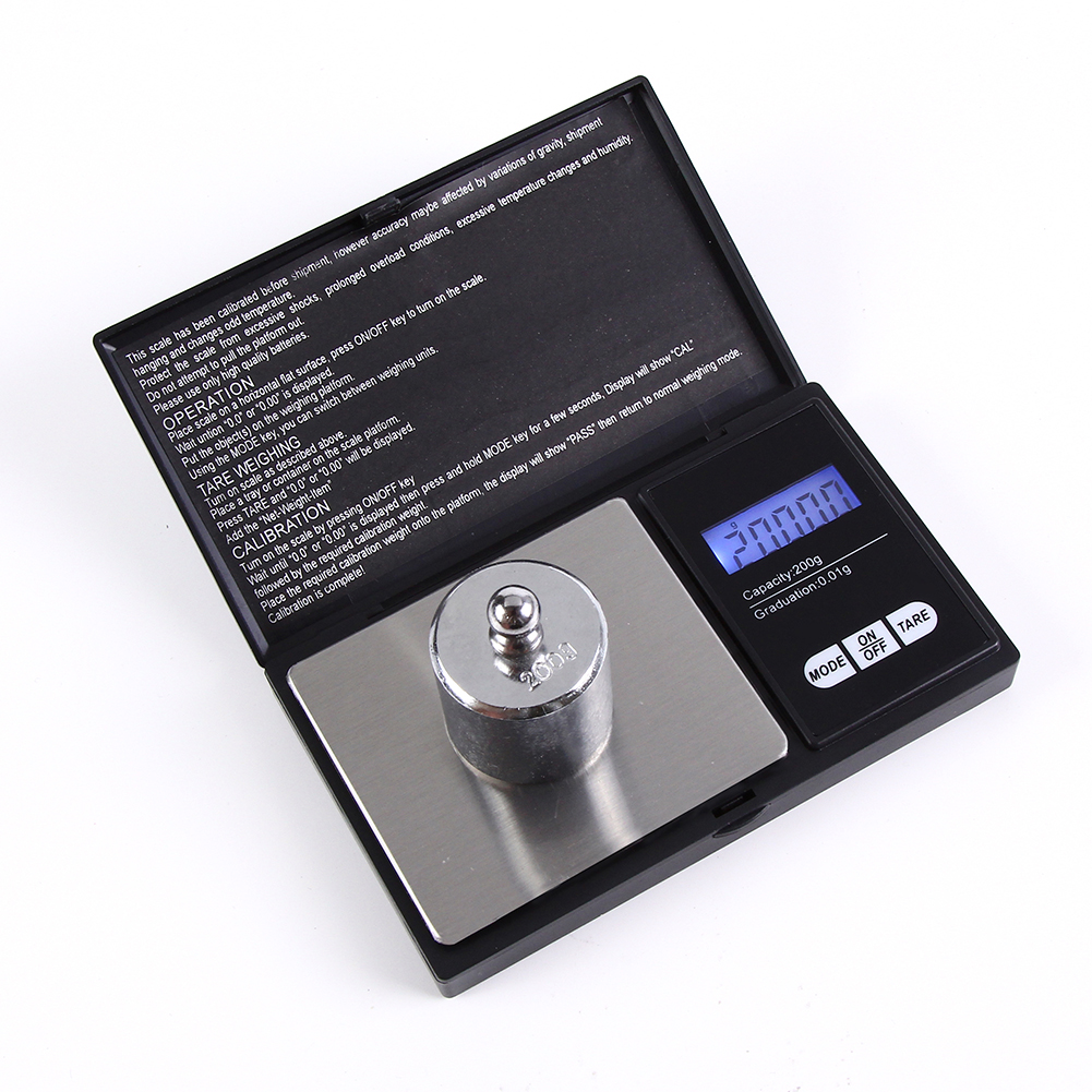 Precise Digital Gram Scale Affordable Easy Use Superb Craftsmanship Electric LCD Display Scale for Kitchen Jewelry Drug