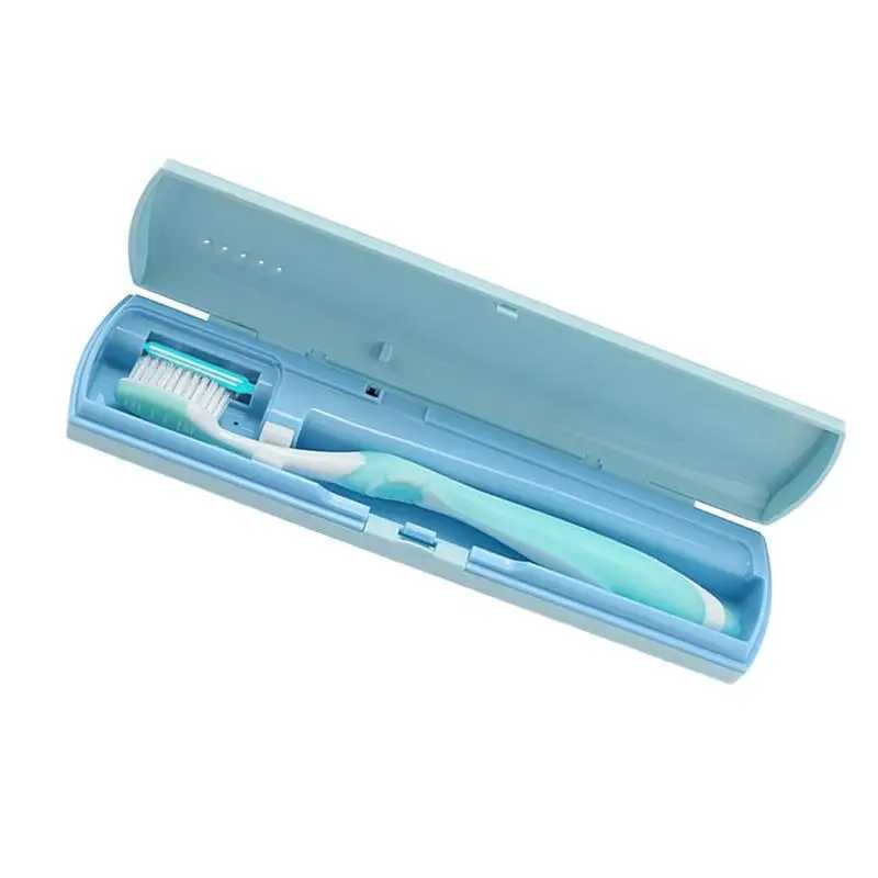 Toothbrush Sanitizer 1 Travel Box Without UV Case Dual Use USB Holder 240414