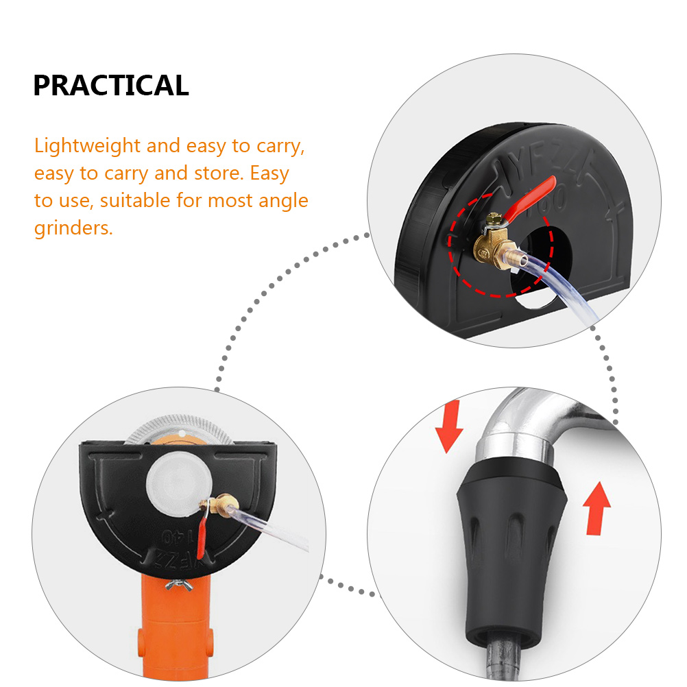 Outlet Dust Water Grinding Shroud Protector Cover ddmysmile For Electric Angle Grinder Pump Guard Slotting Wheels Plastic Safety Smile