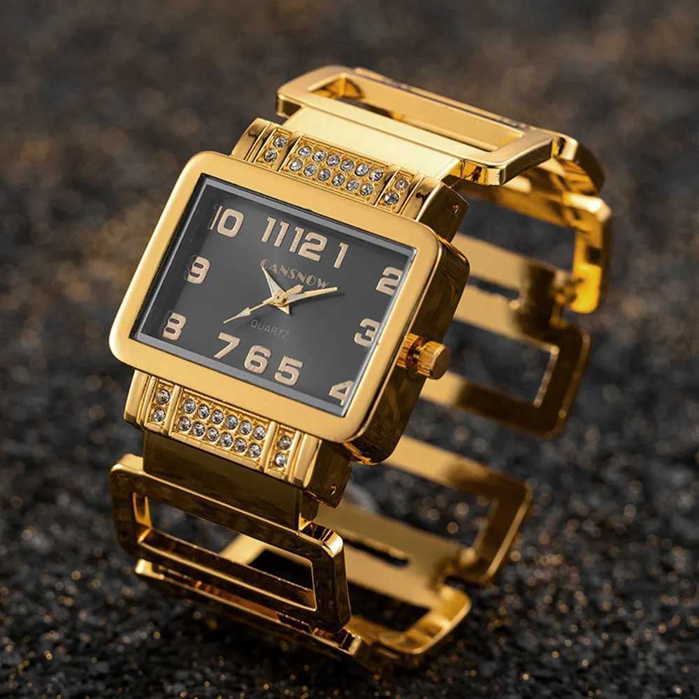 UTHAI W112 Fashion Womens Watch Luxury Ladies Gold Silver Bracelet Watches Exquisite Personality Rectangle dial Clock GiftXJ241109