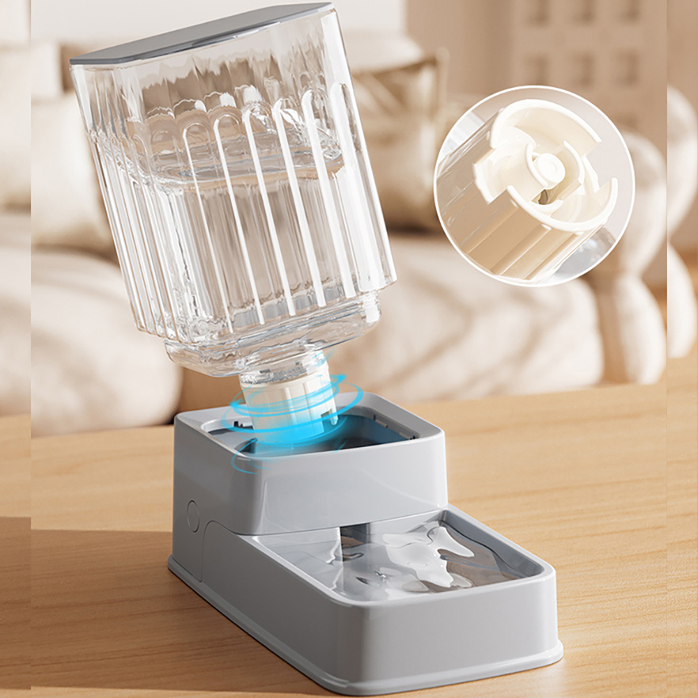 Automatic Pet Food Feeder And Water Dispenser 3.5L Large Capacity Gravity Food Feeder Waterer With For Small Medium Dog Cat