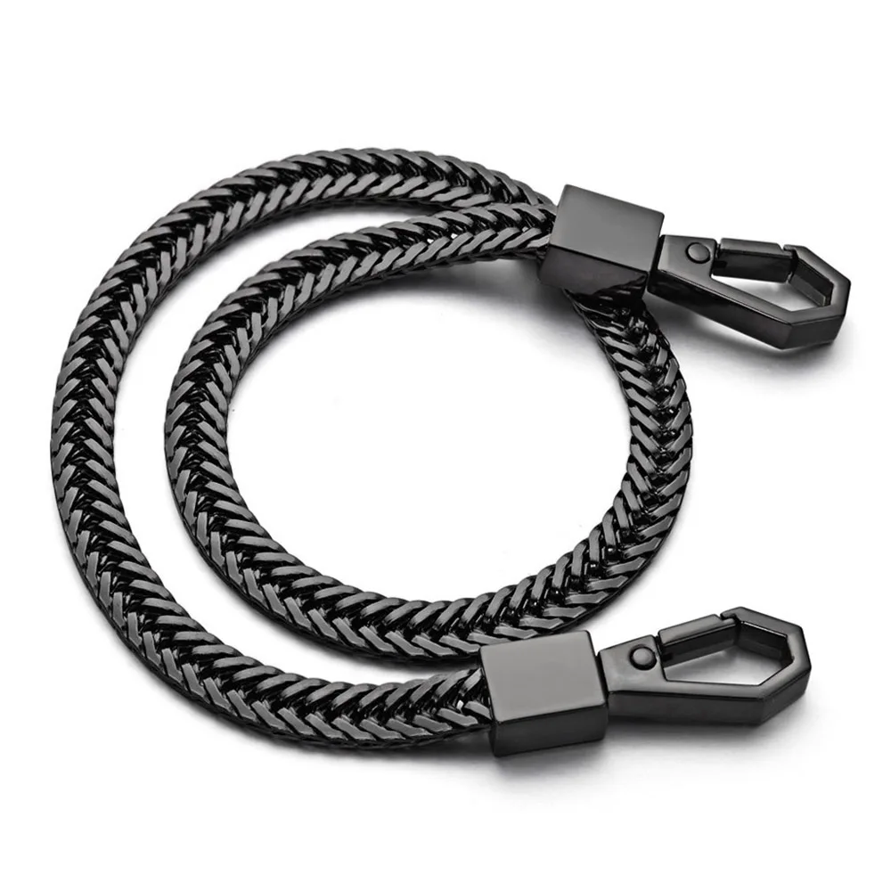 Long Metal Key Chains Wallet Belt Trousers Hipster Pant Jean Keychain Clip Anti-lost Rock Punk Keyring Jewelry For Men Car K407 fc5b9 5 5b5a9