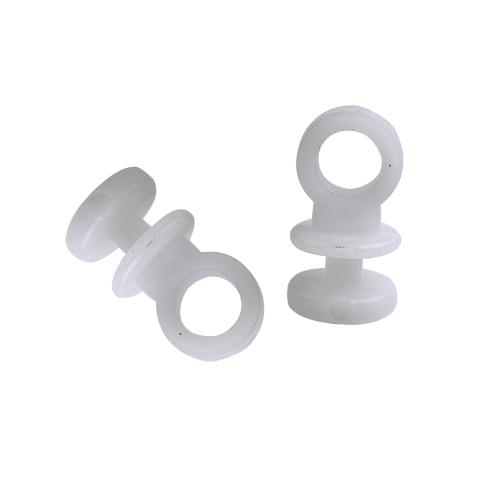 50pcs Plastic Curtain TrackHooks Runner Fit For Camper Van Motorhome Caravan Boat White Interior Auto Accessories