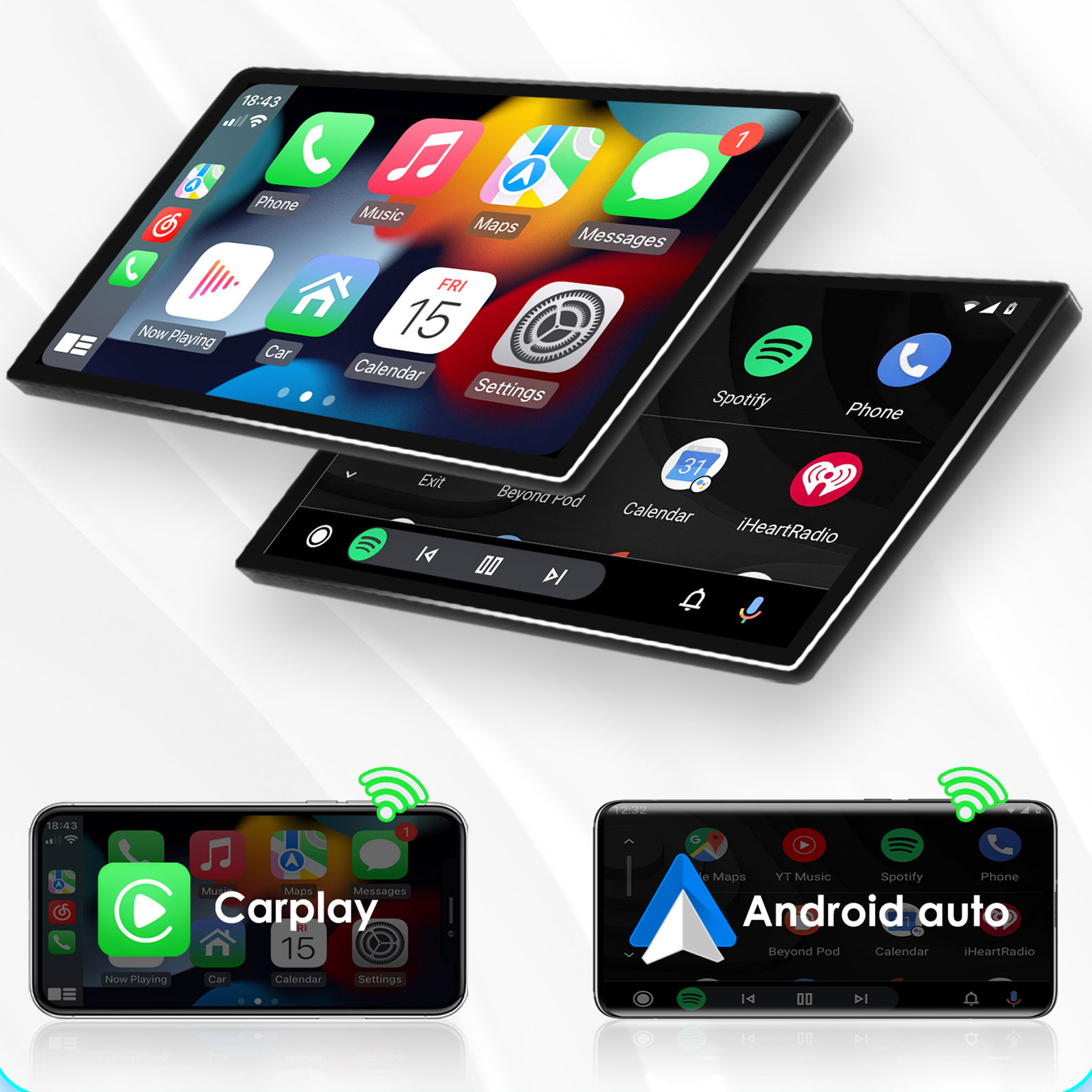 9'' DSP AI Android 12 Car Radio Multimedia Video Player For FIAT 500 Abarth 2007-2015 GPS Navi Autoradio Carplay 4G RDS DAB WIFI