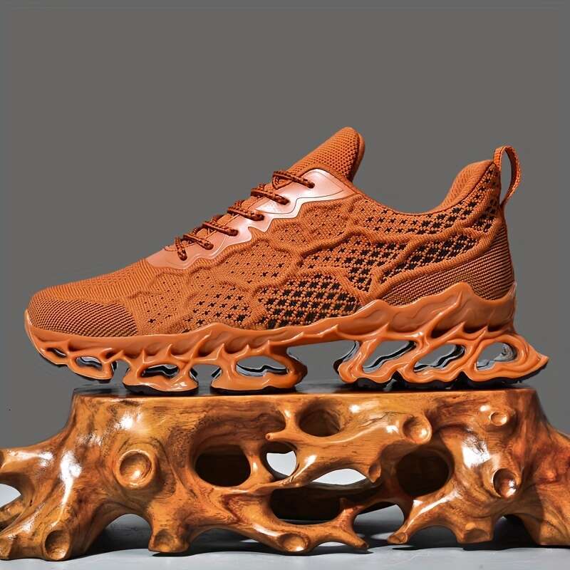 Mens Outdoor Adventure Sneakers Lightweight & Ventilated with Padded Comfort, Shock-Absorbing Soles Durable, Impact-Guarding Performance - Perfect for
